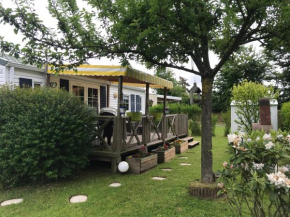 Mobile-home dans camping, Bec-De-Mortagne